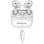 Kopfhörer Defender TWINS 903 kabellos True Wireless Bluetooth für Anrufe, Musik, Sport, Weiß