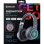 Auricolari Defender FREEMOTION B571 LED Wireless e Cablati Bluetooth per Chiamate Musica Sport Grigio