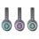 Auricolari Defender FREEMOTION B571 LED Wireless e Cablati Bluetooth per Chiamate Musica Sport Grigio
