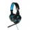 Kopfhörer iBox X8 kabelgebunden 3,5 mm/USB Gaming mit Beleuchtung Schwarz Blau