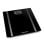 Báscula personal electrónica Esperanza EBS018K 180 kg vidrio templado negra LCD
