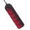 Multipresa Maclean MCE204 1,5 m 5 Prese AC Protezione Sovratensione Interno Nero Rosso