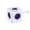 Régua de tomadas Allocacoc PowerCube Extended Type E 5 tomadas 1,5 m azul interior