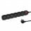 Regleta Esperanza ELK218K 6 tomas Tipo E 3 m Interior Negra Protección infantil