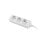 Extensão Lanberg PS0-03E-0150-W 1,5 m 3 tomadas Tipo E Branco 10A Interior