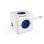Regleta Allocacoc 2402BL/FREUPC 1,5 m 4 tomas AC 2 USB Azul Blanco