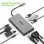 Hub USB-C Acer HP.DSCAB.002 3x USB-A HDMI VGA RJ-45 Leitor SD MicroSD Prata
