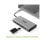Hub USB-C Acer HP.DSCAB.002 3x USB-A HDMI VGA RJ-45 Leitor SD MicroSD Prata