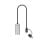 Adaptador USB Red UNITEK U1313C 2.5Gbps Type-A y Type-C Aluminio Space Grey