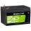 Batteria Green Cell LFPGC12V12AH LiFePO4 12,8 V 12 Ah IP54 Nero Verde