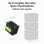 Batería Green Cell LFPGC12V60AH 12,8 V LiFePO4 60 Ah Negra Verde IP54