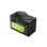 Batterie Green Cell LFPGC12V100AH LiFePO4 12,8 V 100 Ah 1280 Wh IP54 Noir Vert