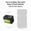 Batterie Green Cell LFPGC12V200AH LiFePO4 200Ah 12,8V Schwarz Gruen IP54 2560Wh