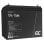 Batteria Green Cell AGM25 12 V 75 Ah Piombo Sigillato VRLA Nera