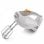 Batidora de mano Esperanza EKM009 Gris Blanco 250 W Mango ergonómico