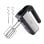 Batidora de mano Adler AD 4225 800W acero inoxidable 5 velocidades negro plata