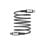 Cabo Havit 6939119077563 1 m Lightning USB C Preto Prata 4 mm