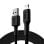 Kabel Green Cell KABGC12 2 m Lightning USB A gerade schwarz
