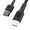 Kabel Green Cell KABGC12 2 m Lightning USB A gerade schwarz