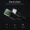 Kabel Green Cell KABGC12 2 m Lightning USB A gerade schwarz