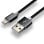 Cable Everactive CBS-1IB 1 m Lightning USB A Macho Negro 2.4A Silicona