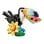 LEGO Creator 3em1 Animais Selvagens Tucano Tropical 31173 225 peças