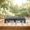 Hornillo a gas Melchioni Family Minerva New 3 portátil 3 quemadores exterior negro