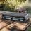 Hornillo a gas Melchioni Family Minerva New 3 portátil 3 quemadores exterior negro