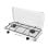 Hornillo de gas Melchioni Family Minerva New 2 quemadores alto rendimiento exterior blanco