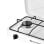 Hornillo de gas Melchioni Family Minerva New 2 quemadores alto rendimiento exterior blanco