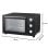 Horno eléctrico Melchioni Enjoy 31 31L Negro ventilado doble vidrio grill timer 1500W