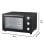 Horno eléctrico Melchioni Enjoy 24 24 L Negro con grill ventilado y panel doble vidrio