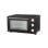 Horno eléctrico Melchioni Enjoy 24 24 L Negro con grill ventilado y panel doble vidrio
