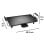 Placa de Cozinha Melchioni Atena 2000W Superfície Antiadherente 43x23 cm Termostato Preto