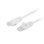 Câble réseau Lanberg PCU6-20CC-0300-W 3m Cat6 U/UTP RJ-45 blanc haute vitesse