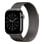 Armband Apple MGJ14ZM/A Milanese Loop Edelstahl Magnetverschluss Slate 38-42mm