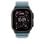 Correia Apple MG9L4ZM/A Azul Loop Alpine Titânio Tamanho M para Watch 44-49 mm
