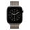 Bracelet Milanese Loop Apple MGJ24ZM/A acier inoxydable magnétique Apple Watch 44/45/46/49 mm naturel