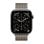 Bracelet Milanese Loop Apple MGJ24ZM/A acier inoxydable magnétique Apple Watch 44/45/46/49 mm naturel