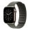 Armband Apple MGDE4ZM/A Sage Grey Magnetverschluss Polyester M/L für Watch 38–42 mm