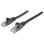 Cable de red Intellinet Cat6 UTP 3 m RJ-45 negro contactos oro