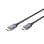 DisplayPort Kabel Unitek C1628GY01-1.5M 1,5 m 8K 240Hz Schwarz Grau