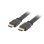 HDMI Kabel Lanberg CA-HDMI-21CU-0010-BK 1 m 4K 60Hz 18 Gbit/s Schwarz