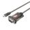 Cabo UNITEK Y-1105K DB-9 Macho 1,5 m Preto RoHS