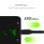 Cable USB A Green Cell KABGC03 0,25 m USB C Transferencia 0,48 Gbit/s Negro