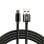 Cable USB Everactive CBB-1CB 1 m USB A a USB C Nylon Negro