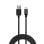 Cable USB Savio CL-129 2m USB A a USB C Negro 2.1A