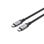 Cable USB C UNITEK C14110GY-2M 2 m USB 3.2 Gen 1 carga rápida 240 W negro