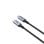 Cable USB C UNITEK C14110GY-2M 2 m USB 3.2 Gen 1 carga rápida 240 W negro