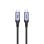 Cable USB C UNITEK C14110GY-2M 2 m USB 3.2 Gen 1 carga rápida 240 W negro